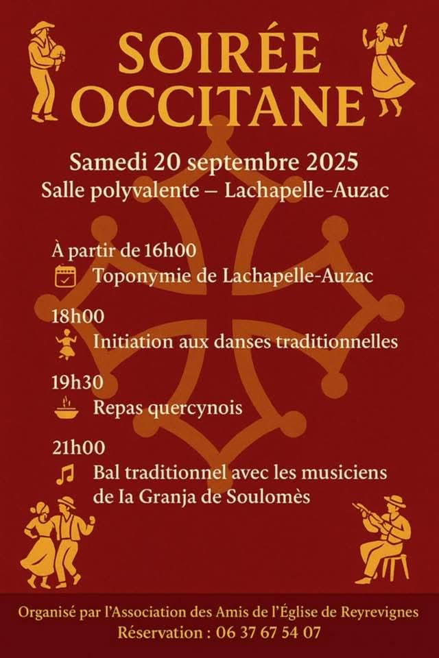 affiche soirée occitane